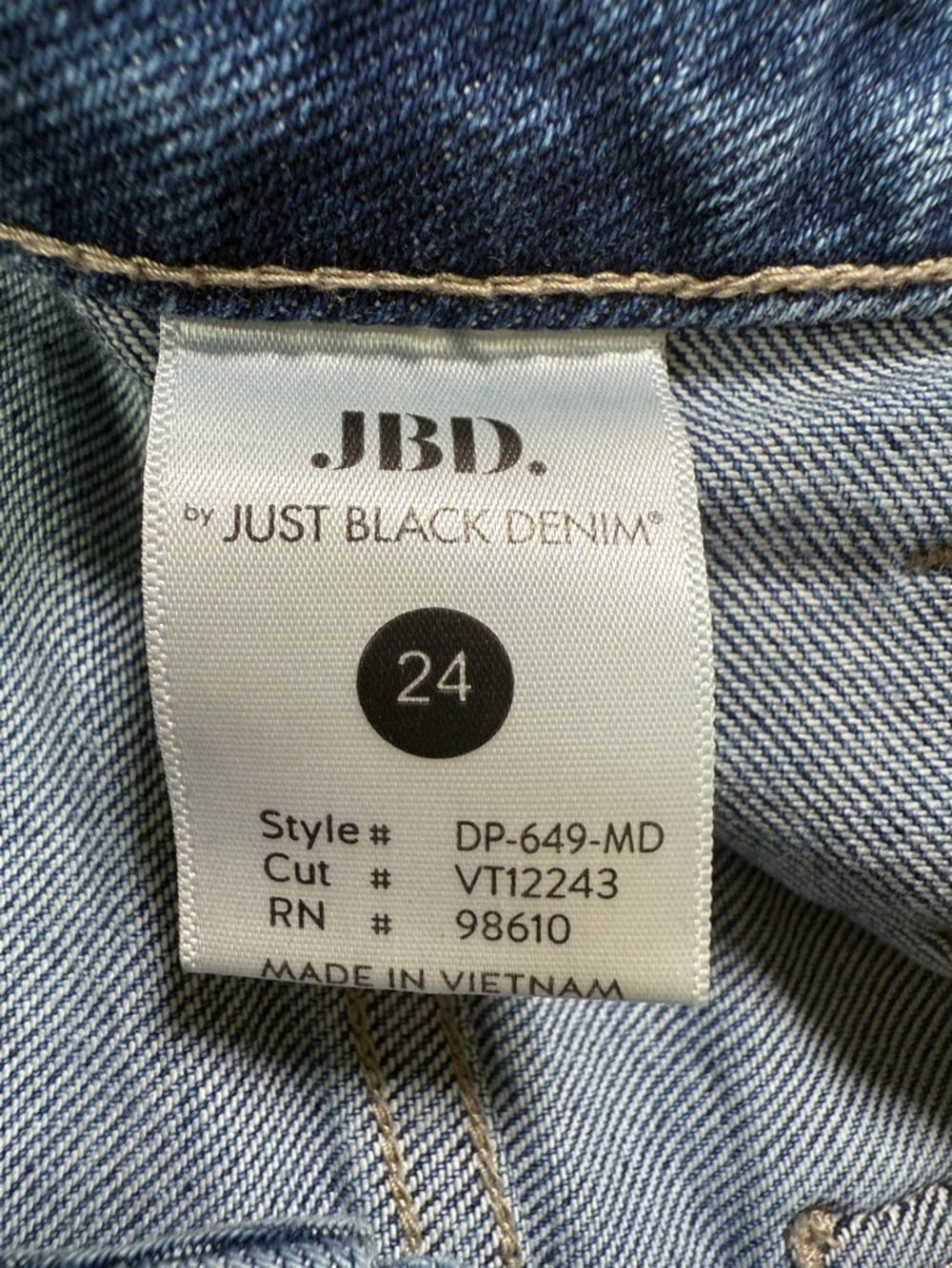 JBD Eve Utility Jeans Size 24 - Picture 10 of 12